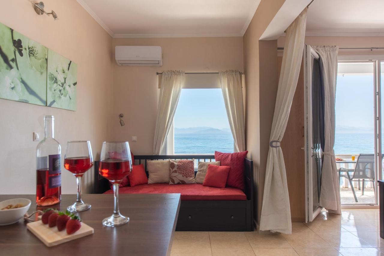 Galini Beach Studios And Penthouse 메손기 외부 사진