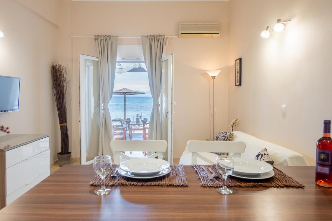 Galini Beach Studios And Penthouse 메손기 외부 사진